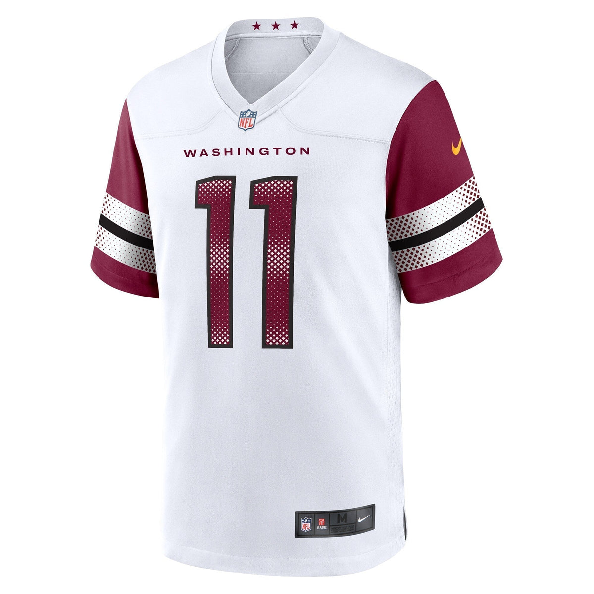 Carson Wentz Washington Commanders Nike Game Jersey - White football jersey product view 2