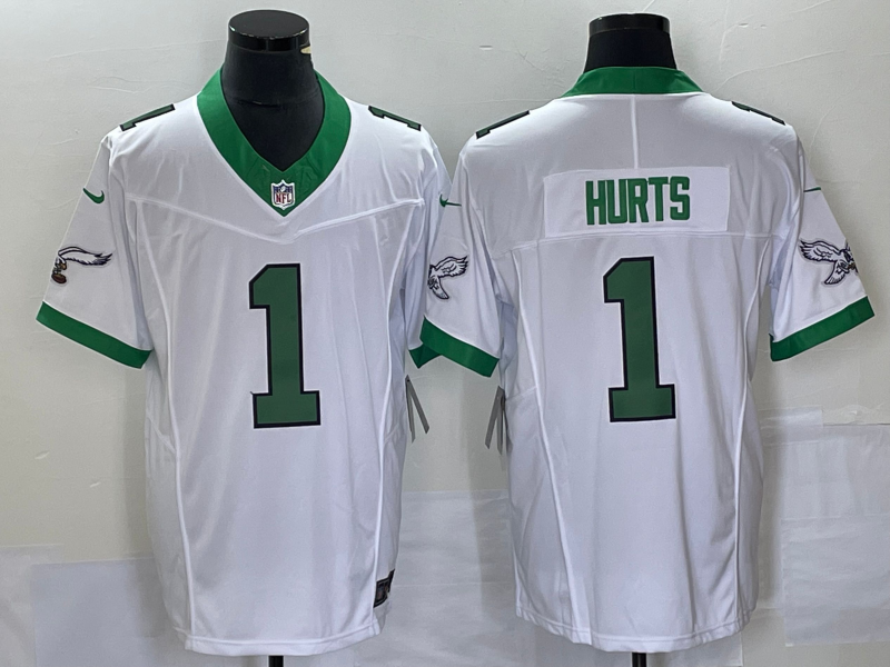 Men's New York Jets Ahmad Sauce Gardner #1 White Legacy Player Game Jersey1 football jersey product view 1