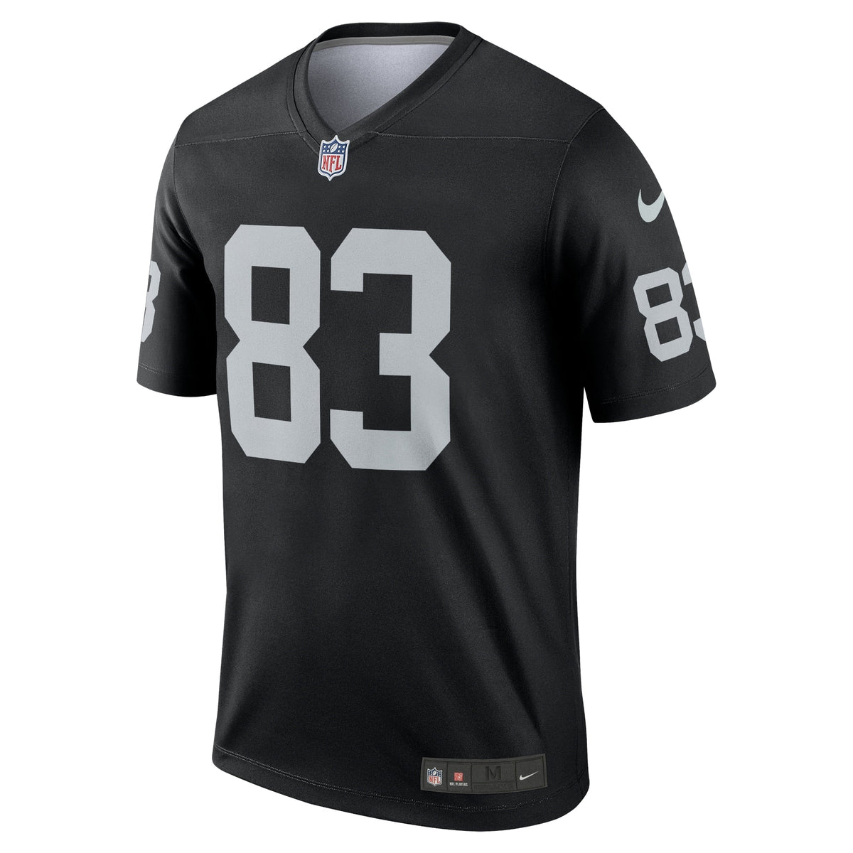 Darren Waller Las Vegas Raiders Nike Legend Jersey - Black football jersey product view 2