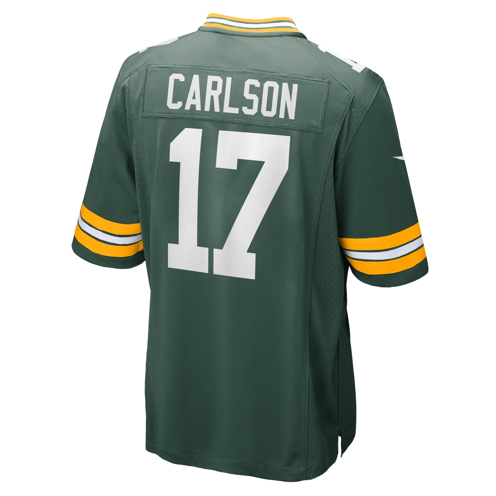 Anders Carlson Green Bay Packers Nike Game Jersey - Green football jersey product view 3