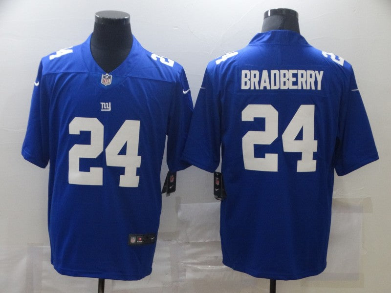 Men's New York Giants James Bradberry #24 Blue Game Jersey1 football jersey product view 1