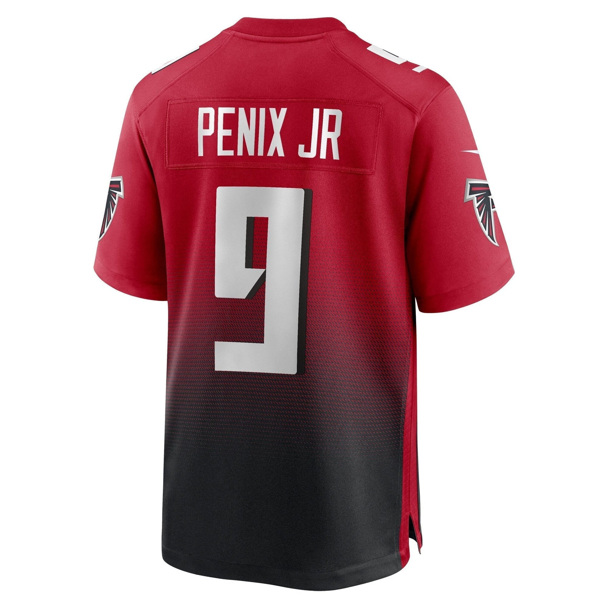 Michael Penix Jr. Atlanta Falcons Nike Alternate Game Jersey - Red football jersey product view 3
