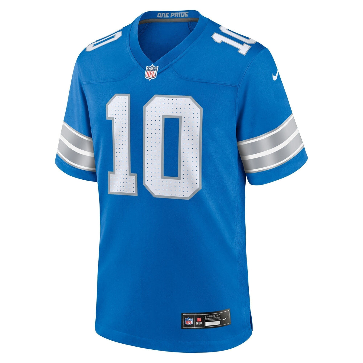 Tre'Quan Smith Detroit Lions Nike Game Jersey - Blue football jersey product view 2