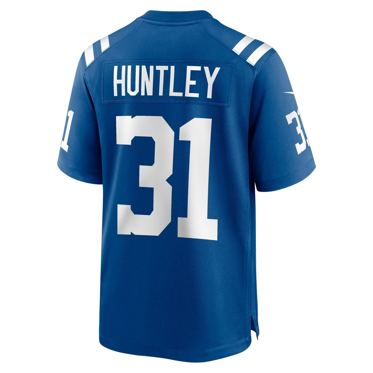 Jason Huntley Indianapolis Colts Nike Team Game Jersey - Royal football jersey product view 3