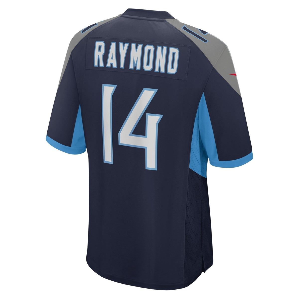 Kalif Raymond Tennessee Titans Nike Game Jersey - Navy football jersey product view 3