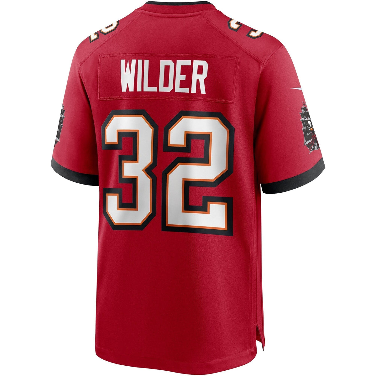 James Wilder Tampa Bay Buccaneers Nike Game Retired Jersey - Red football jersey product view 3