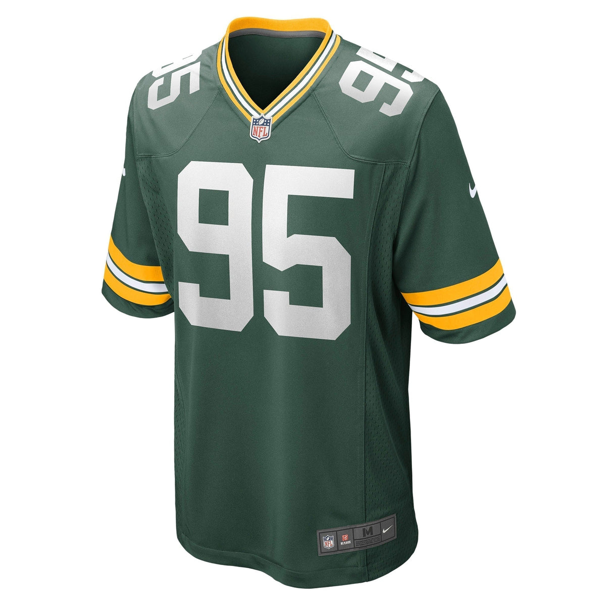Devonte Wyatt Green Bay Packers Nike Game Jersey - Green football jersey product view 2