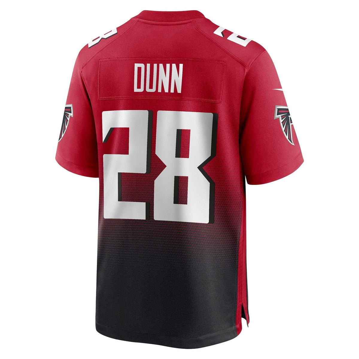 Warrick Dunn Atlanta Falcons Nike Retired Alternate Game Jersey - Red football jersey product view 3