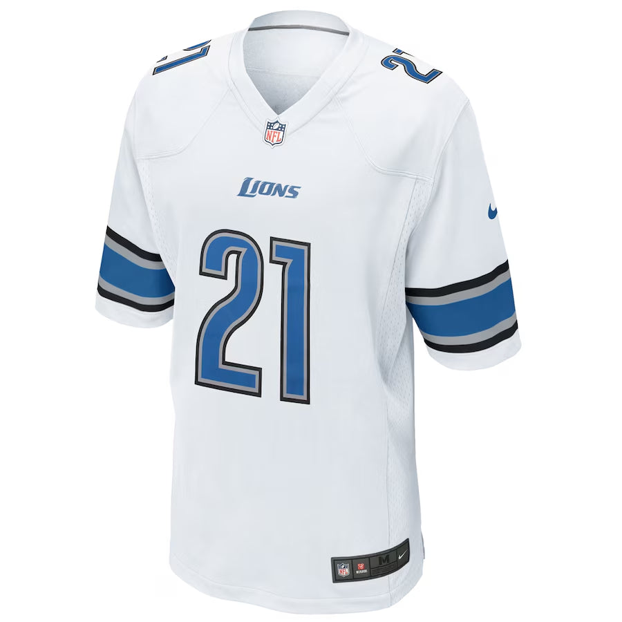 Reggie Bush Detroit Lions Nike Game Jersey - White football jersey product view 2