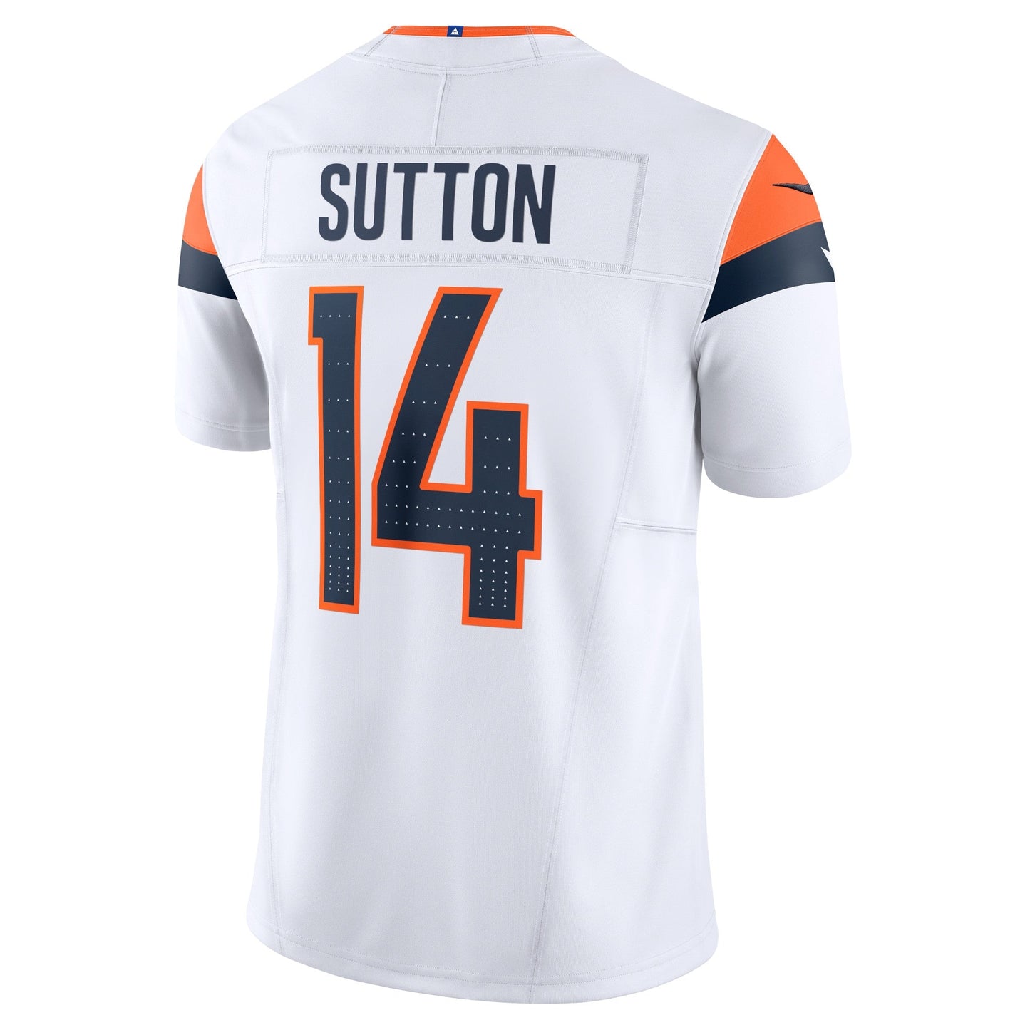 Courtland Sutton Denver Broncos Nike Mile High Collection Vapor F.U.S.E. Limited Jersey - White football jersey product view 3