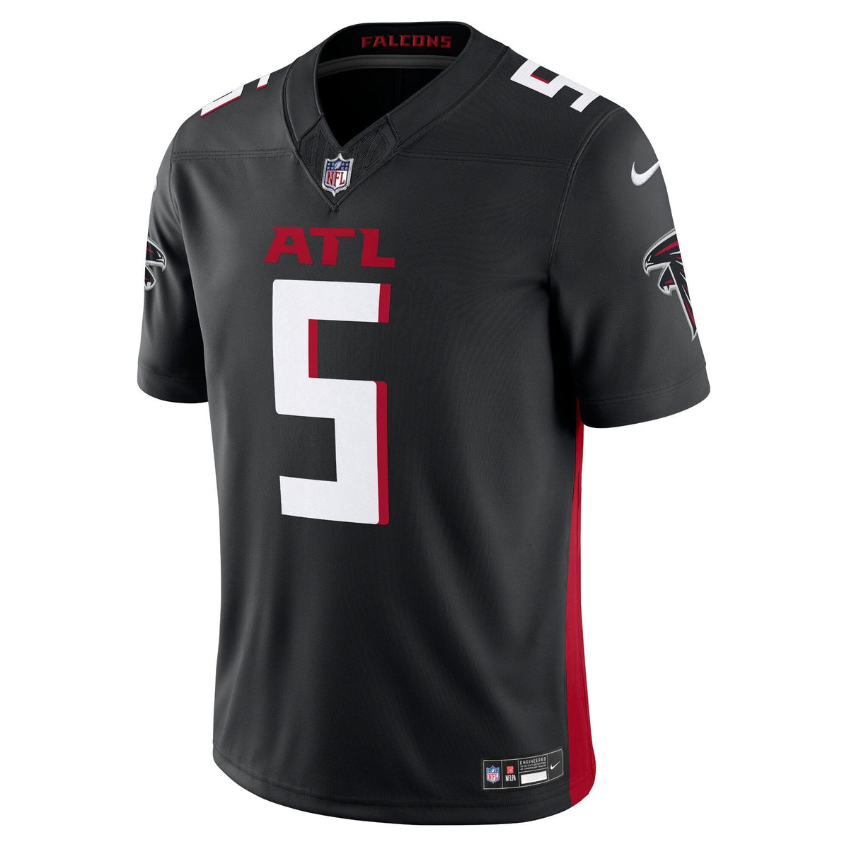 Drake London Atlanta Falcons Nike Vapor F.U.S.E. Limited Jersey - Black football jersey product view 2