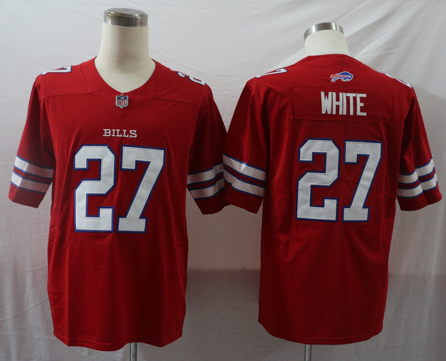 Men's Buffalo Bills Tre'Davious White #27 Red Game Jersey1 football jersey product view 1