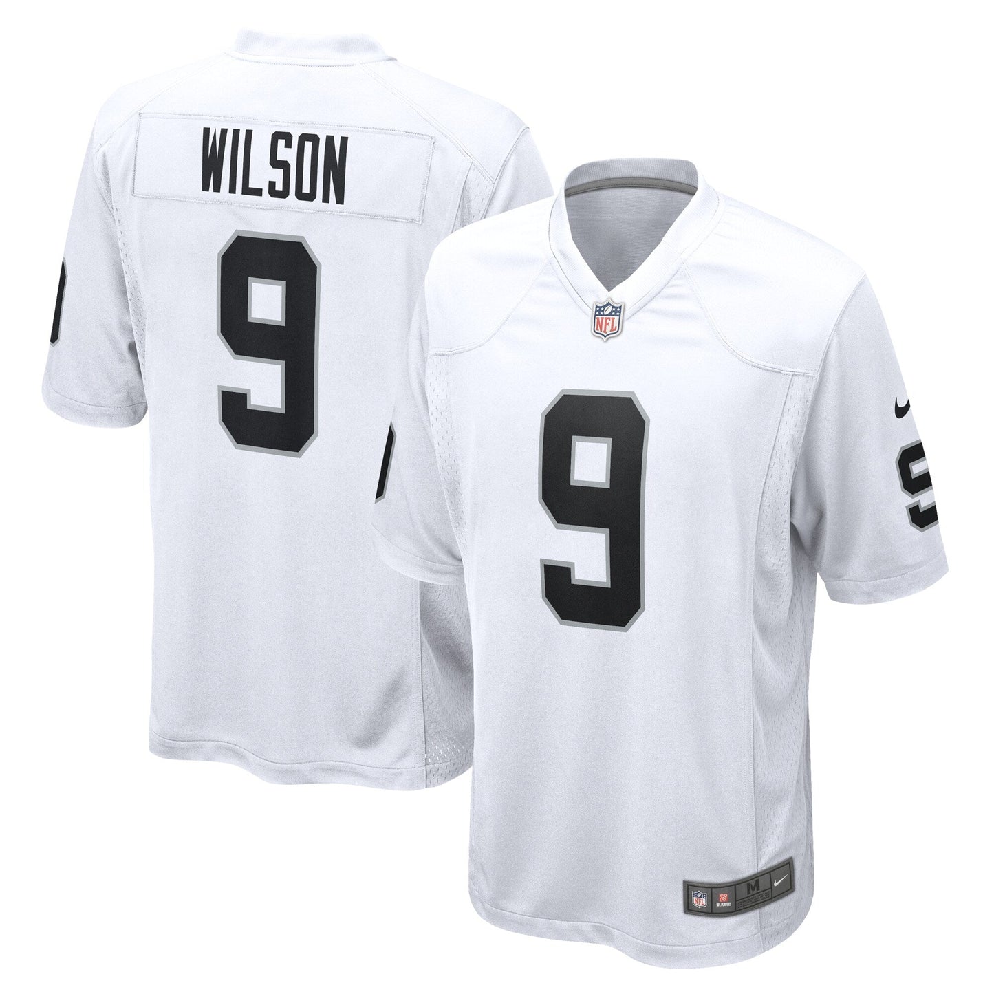 Tyree Wilson Las Vegas Raiders Nike Game Jersey - White football jersey product view 1