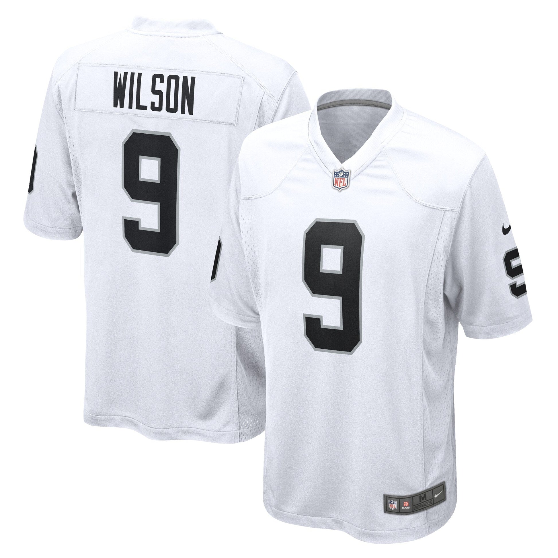 Tyree Wilson Las Vegas Raiders Nike Game Jersey - White football jersey product view 1