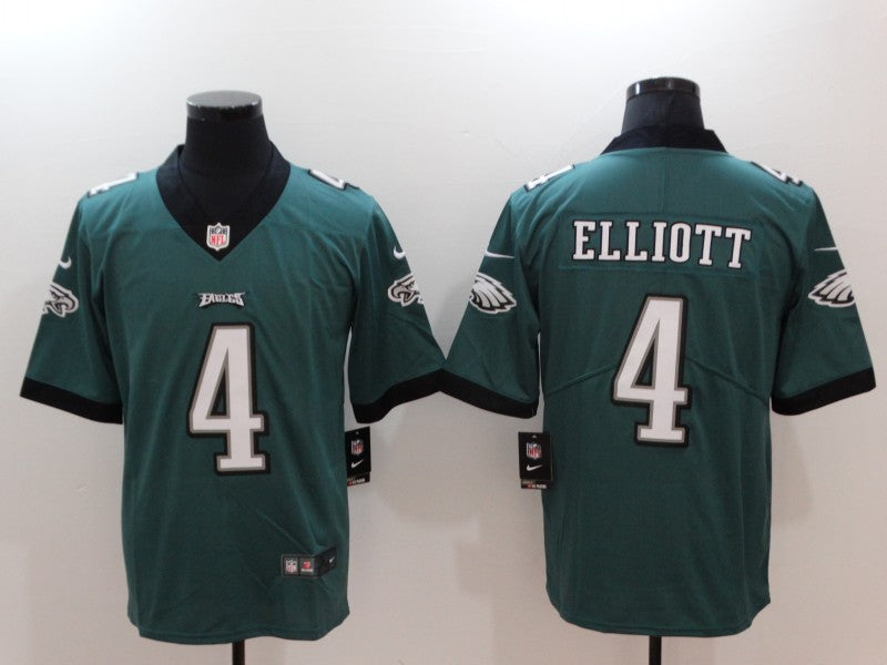 Men's Philadelphia Eagles Jake Elliott #4 Midnight Green Game Jersey1 football jersey product view 1