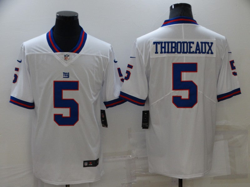 Men's New York Giants Kayvon Thibodeaux #5 White Game Jersey1 football jersey product view 1