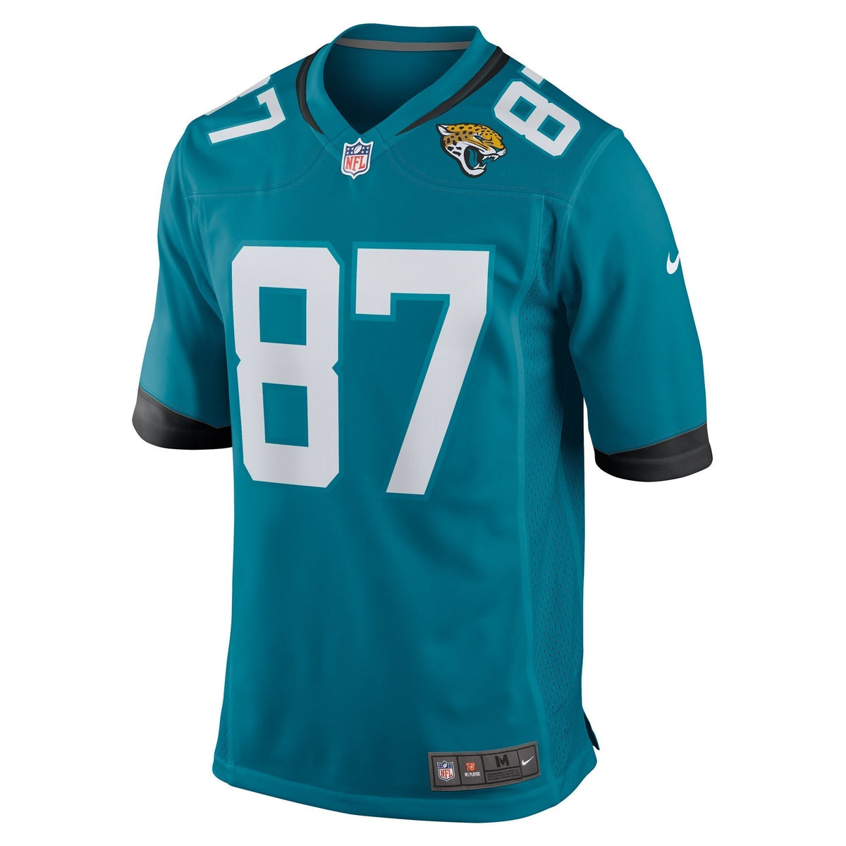 Josh Pederson Jacksonville Jaguars Nike Team Game Jersey - Teal football jersey product view 2