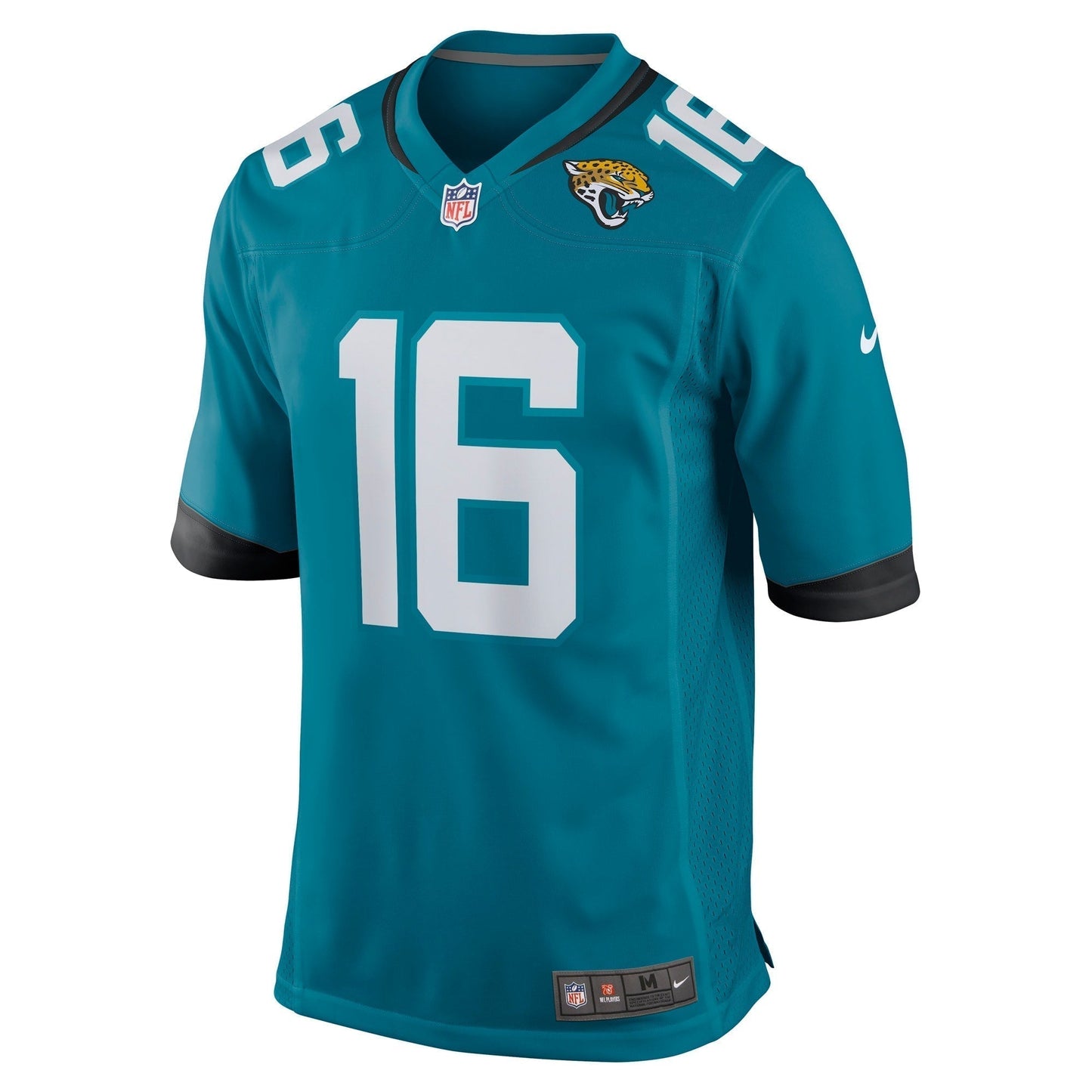 Trevor Lawrence Jacksonville Jaguars Nike Game Jersey - Teal football jersey product view 2