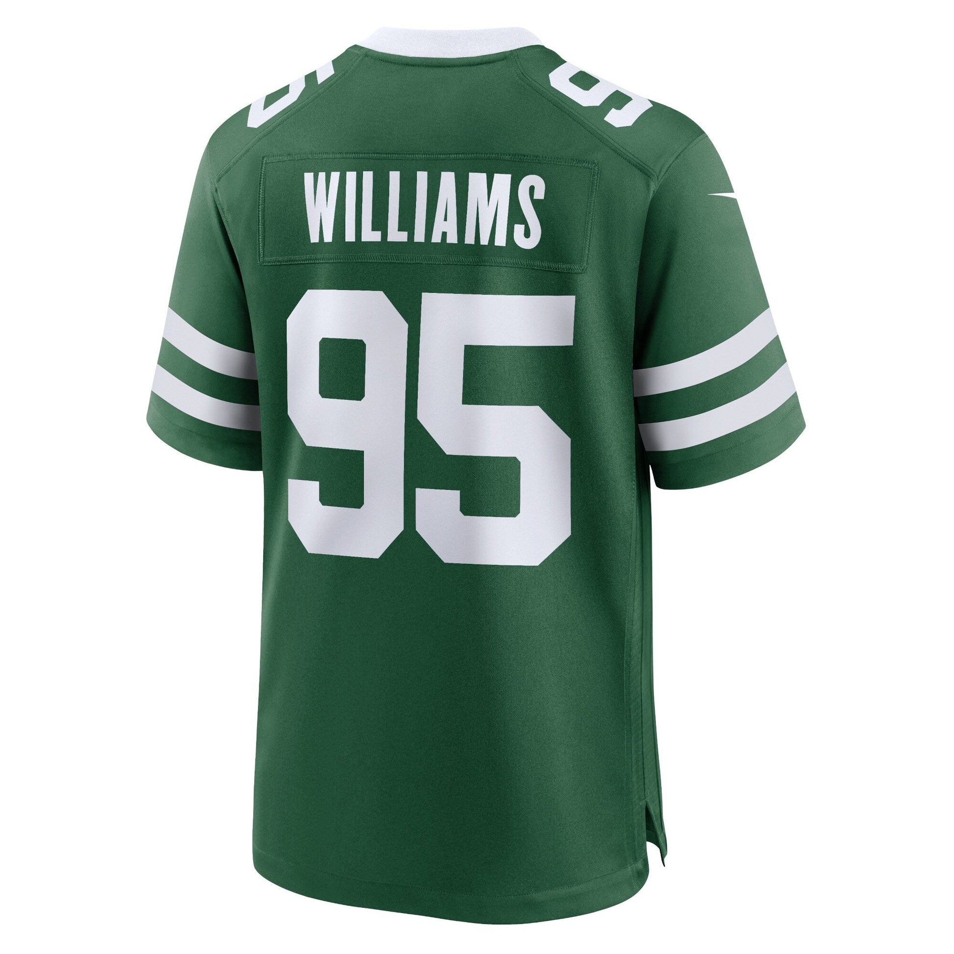 Quinnen Williams New York Jets Nike Game Jersey - Legacy Green football jersey product view 3