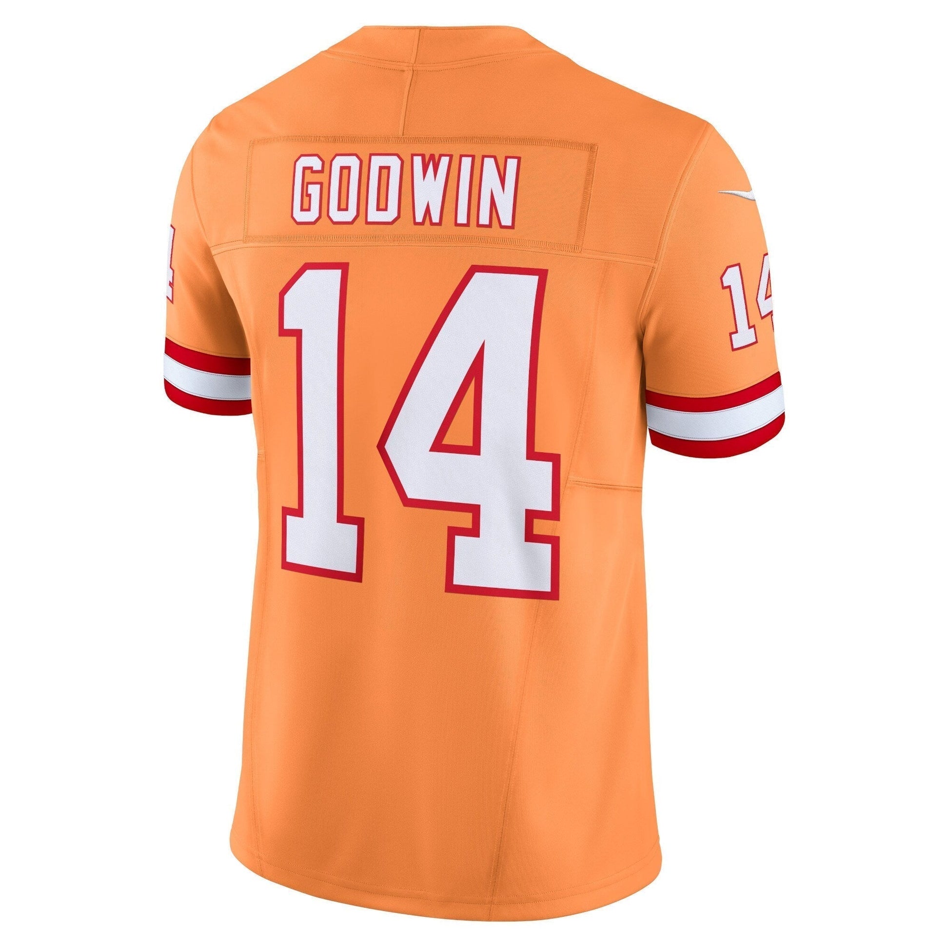 Chris Godwin Tampa Bay Buccaneers Nike Vapor F.U.S.E. Limited Jersey - Orange football jersey product view 3