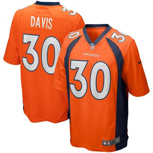 Terrell Davis Denver Broncos Jersey football jersey product view 1