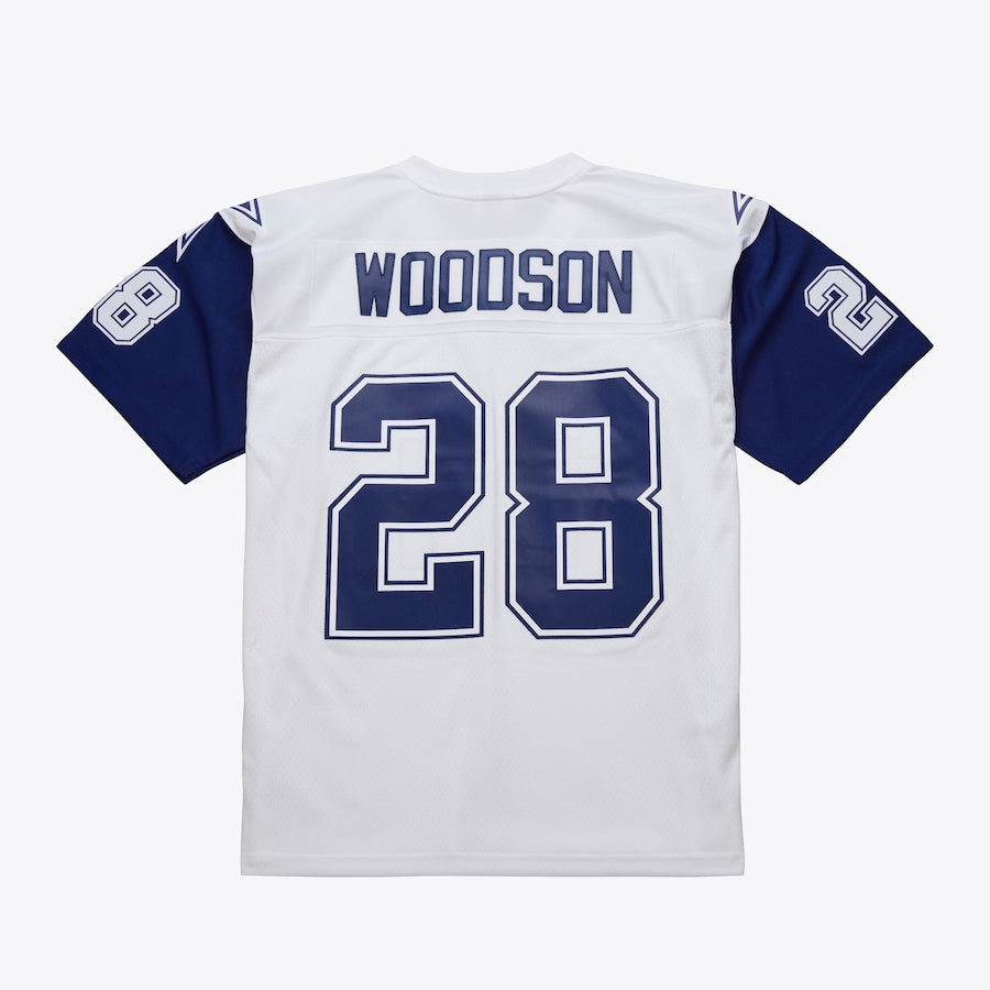 Men's Darren Woodson White Dallas Cowboys 1994 Replica Jersey football jersey product view 2