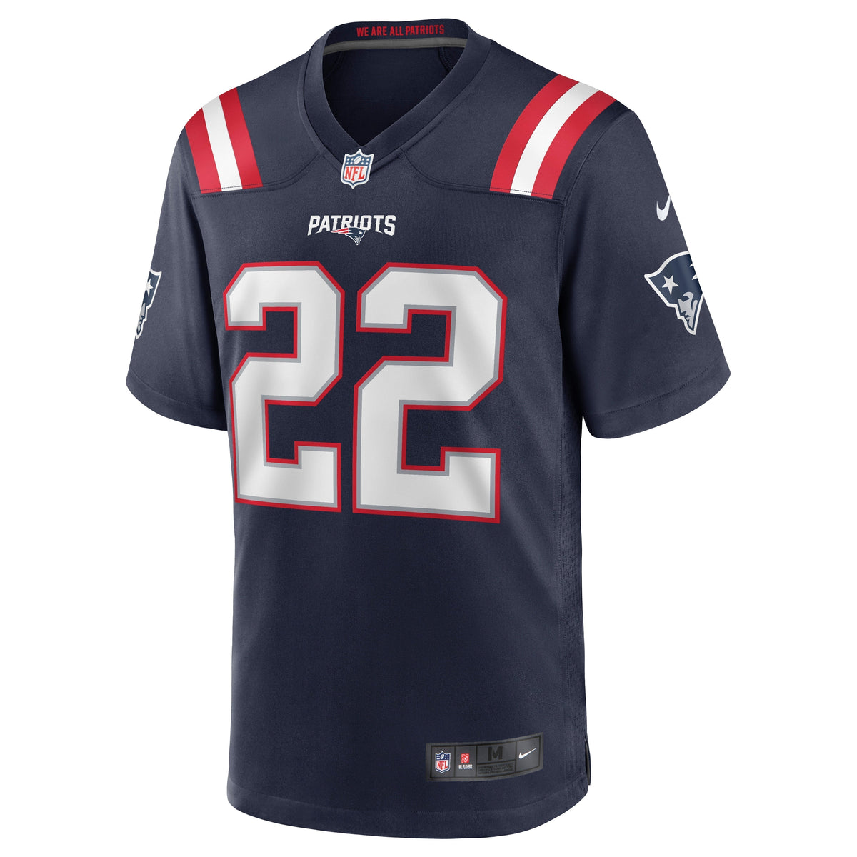 Cody Davis New England Patriots Nike Game Jersey - Navy football jersey product view 2