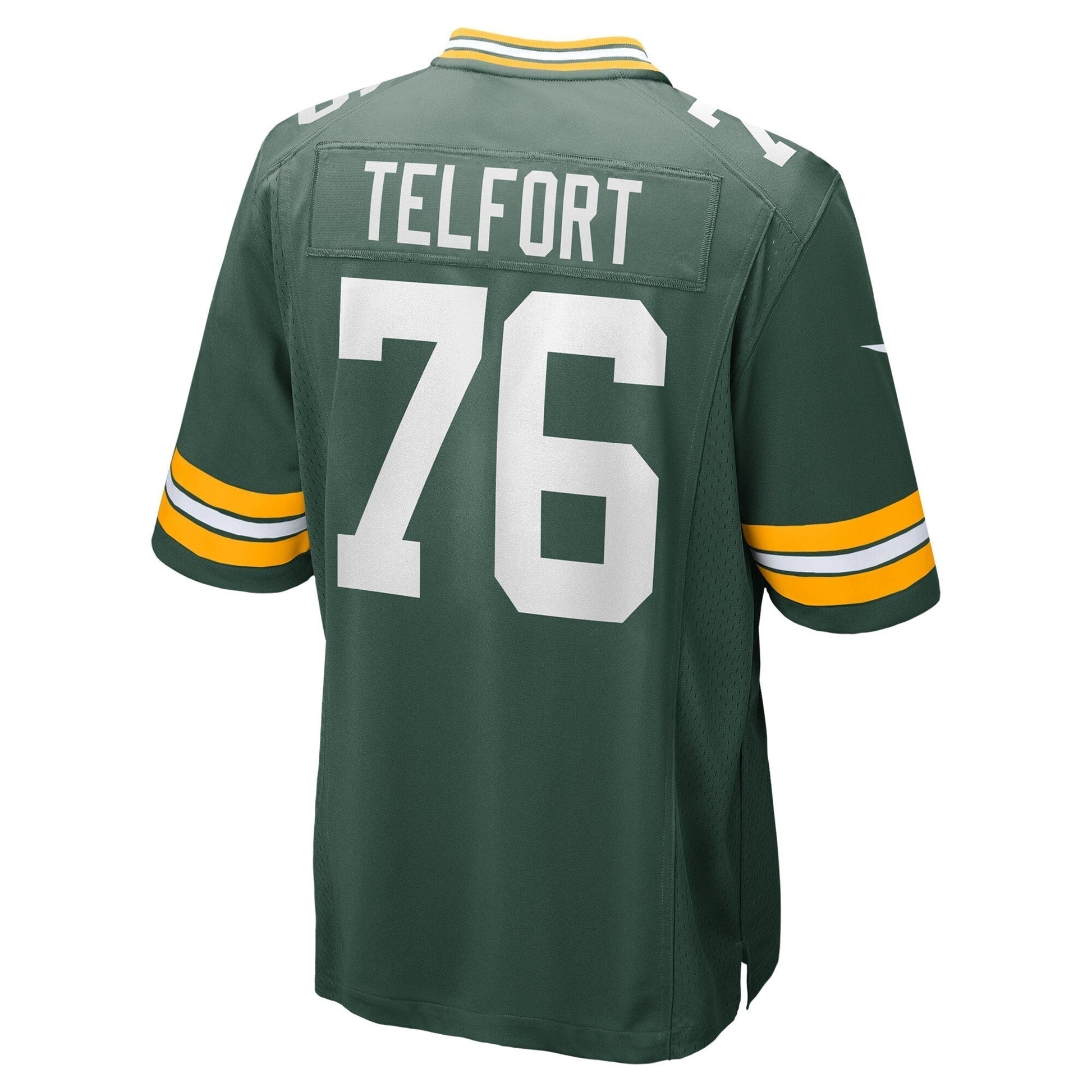 Kadeem Telfort Green Bay Packers Nike Game Jersey - Green football jersey product view 3