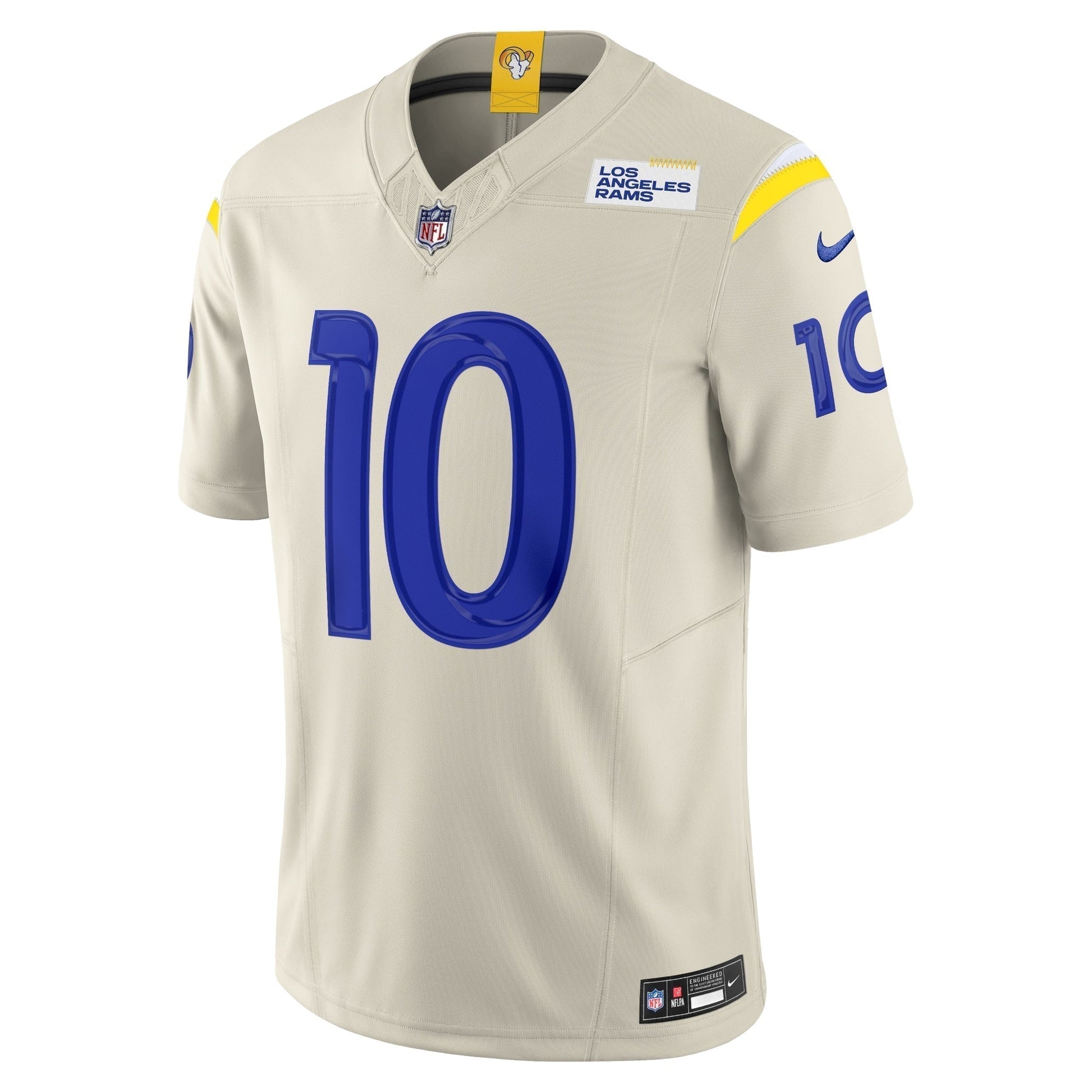 Cooper Kupp Los Angeles Rams Nike Alternate Vapor F.U.S.E. Limited Jersey - Bone football jersey product view 2