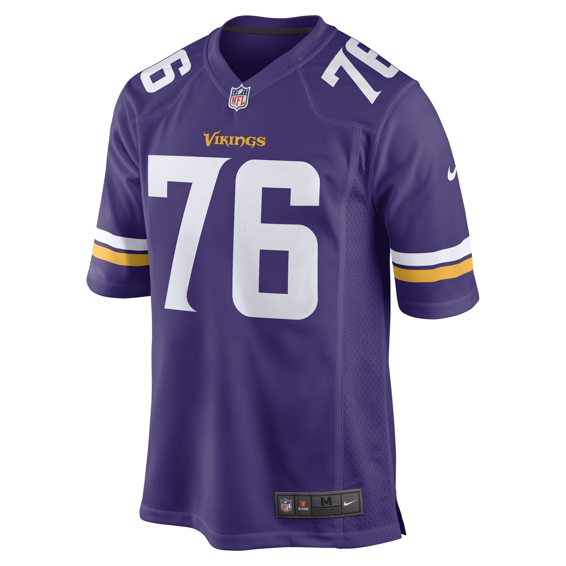 T.Y. McGill Jr. Minnesota Vikings Nike Game Jersey - Purple football jersey product view 2