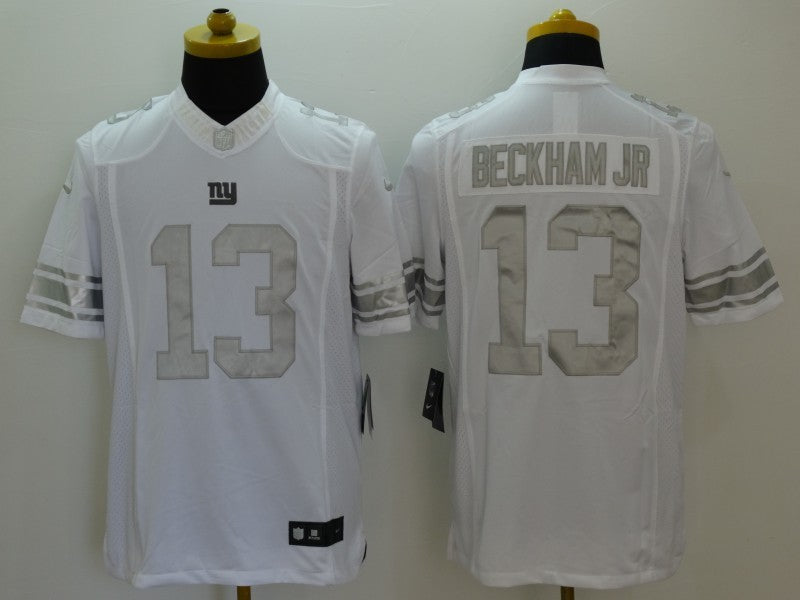 Men's New York Giants Odell Beckham Jr. #13 White Alternate Game Jersey1 football jersey product view 1