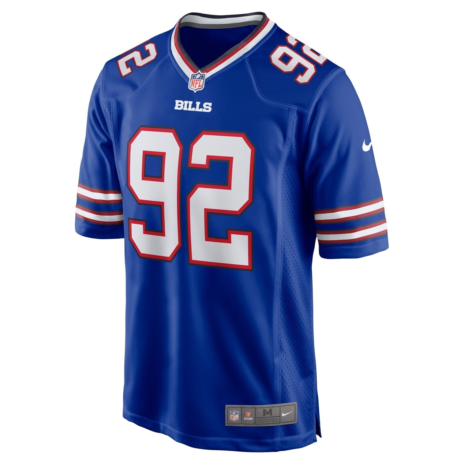 DaQuan Jones Buffalo Bills Nike Game Jersey - Royal football jersey product view 2