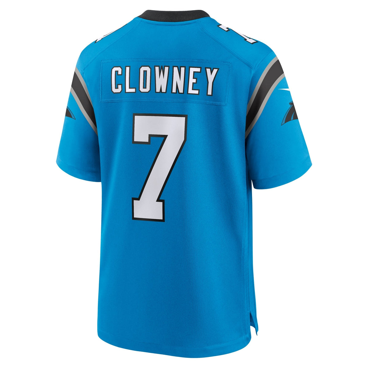 Jadeveon Clowney Carolina Panthers Nike Alternate Game Jersey - Blue football jersey product view 3