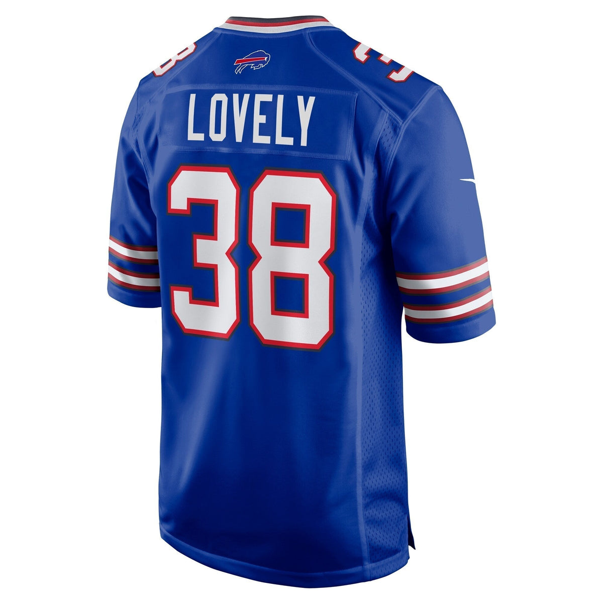 Keni-H Lovely Buffalo Bills Nike Game Jersey - Royal football jersey product view 3