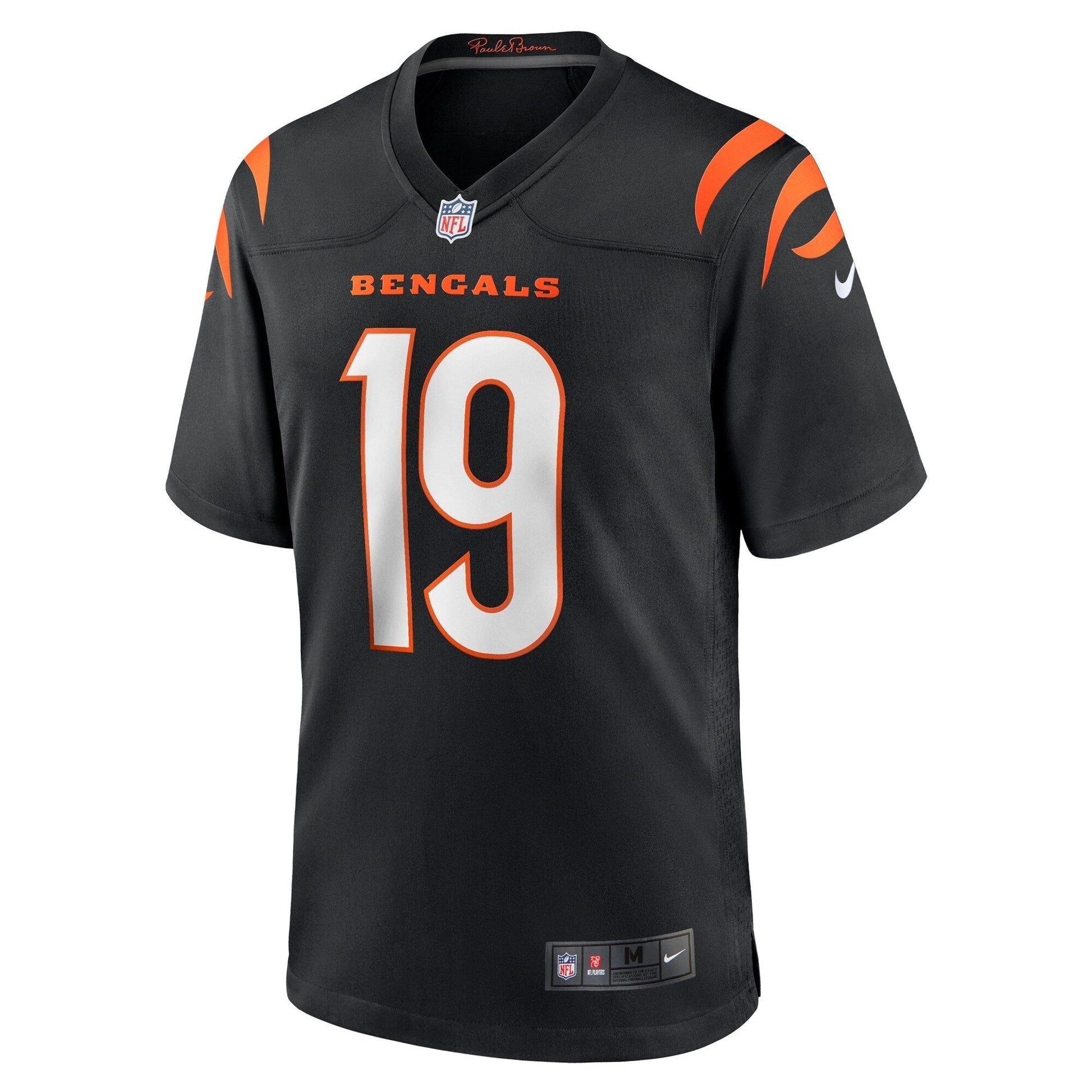 Kendric Pryor Cincinnati Bengals Nike Game Jersey - Black football jersey product view 2