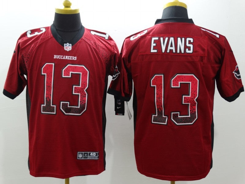 Men's Tampa Bay Buccaneers Mike Evans #13 Red Game Jersey1 football jersey product view 1