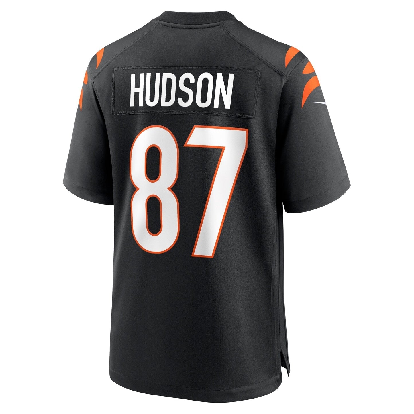 Tanner Hudson Cincinnati Bengals Nike Home Game Jersey - Black football jersey product view 3