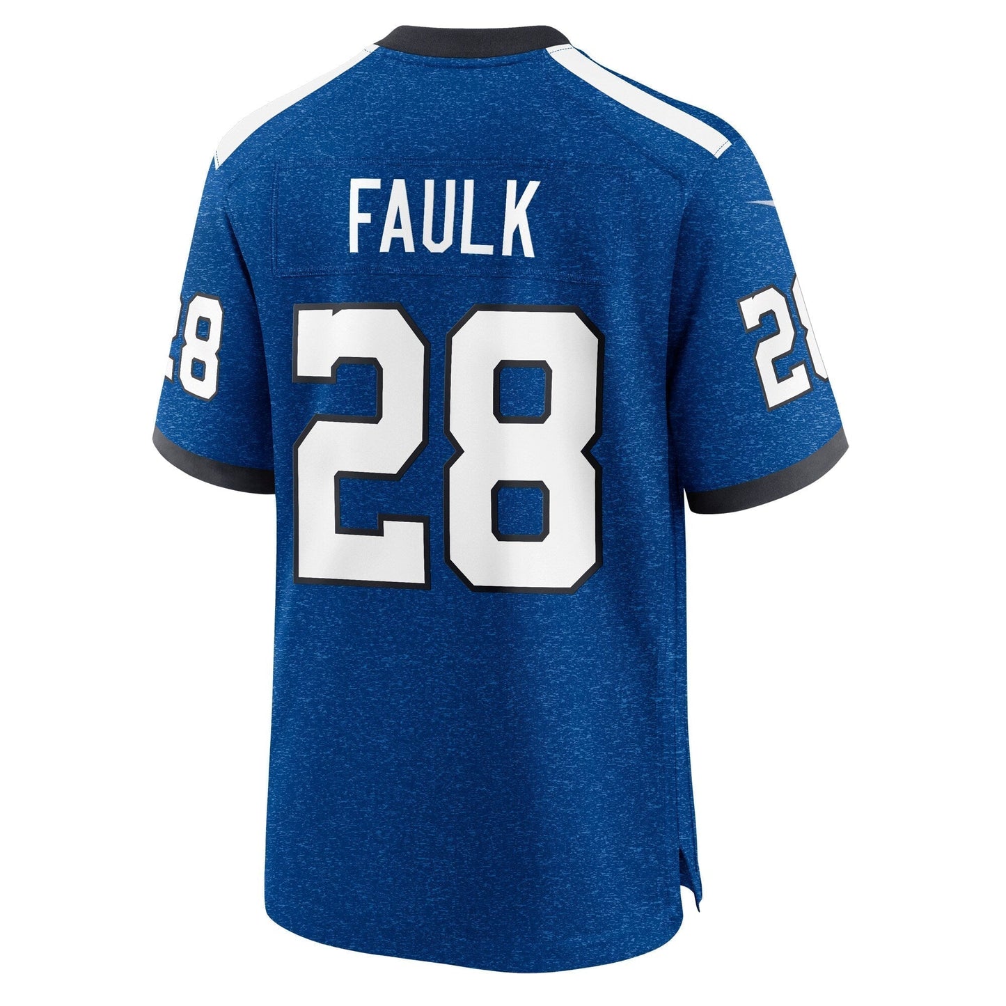 Marshall Faulk Indianapolis Colts Nike Indiana Nights Alternate Game Jersey - Royal football jersey product view 3