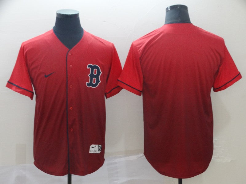 Men's Boston Red Sox Red Replica Blank Jersey1 baseball jersey product view 1
