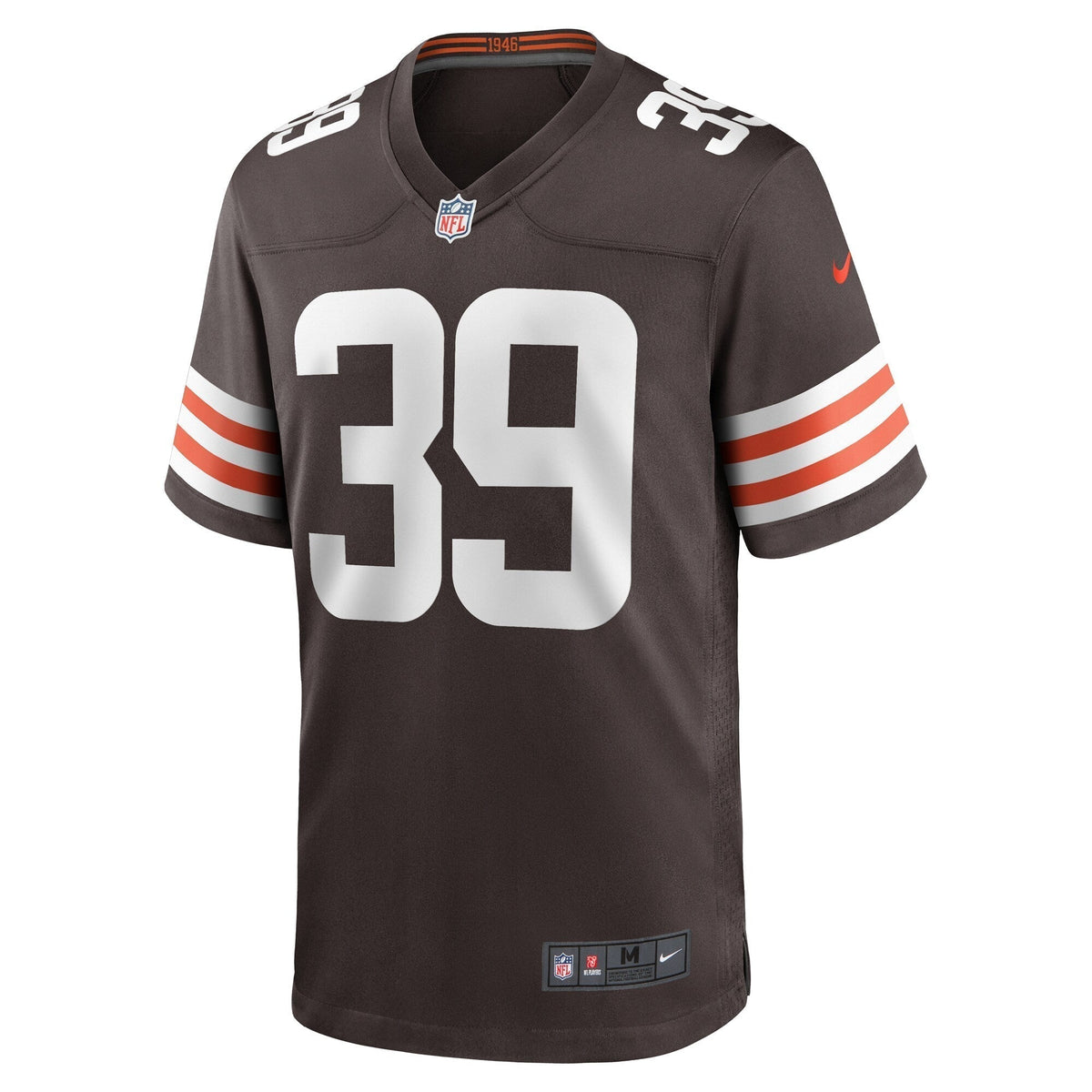Lucas Havrisik Cleveland Browns Nike Team Game Jersey - Brown football jersey product view 2