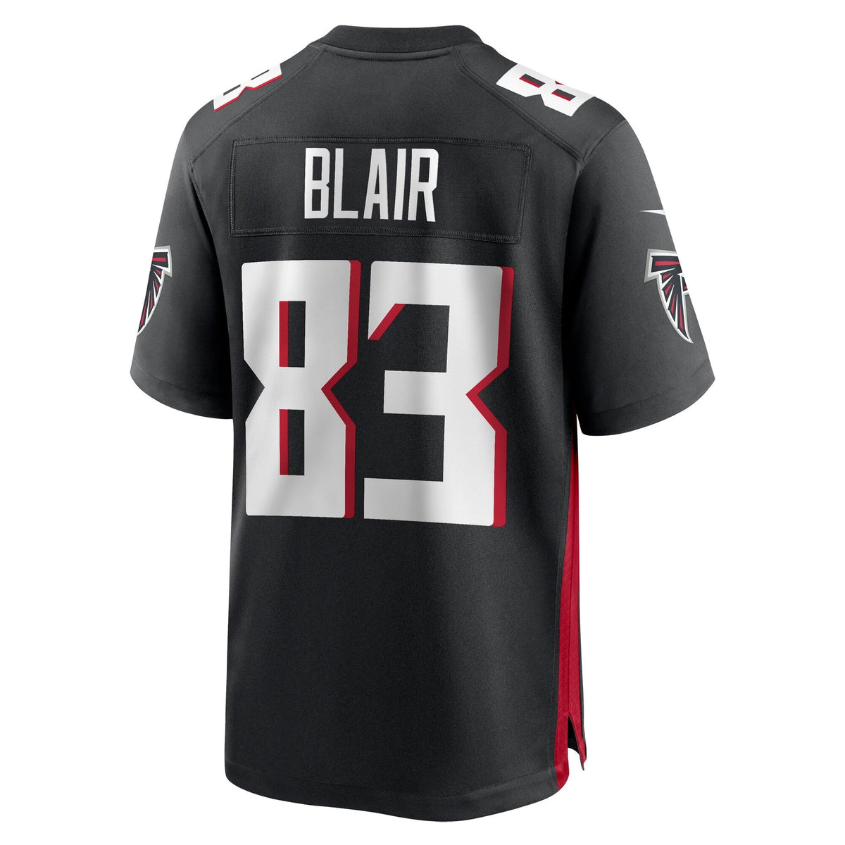 Chris Blair Atlanta Falcons Nike Game Jersey - Black football jersey product view 3