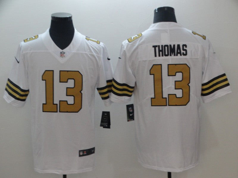 Men's New Orleans Saints Michael Thomas #13 White Alternate Game Jersey1 football jersey product view 1