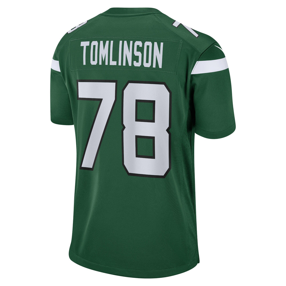 Laken Tomlinson New York Jets Nike Game Jersey - Gotham Green football jersey product view 3