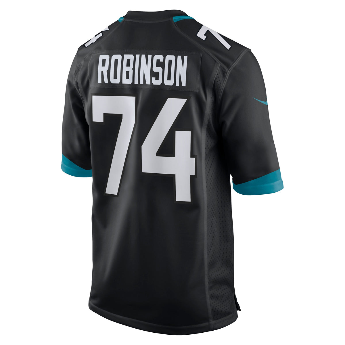Cam Robinson Jacksonville Jaguars Nike Game Jersey - Black football jersey product view 3
