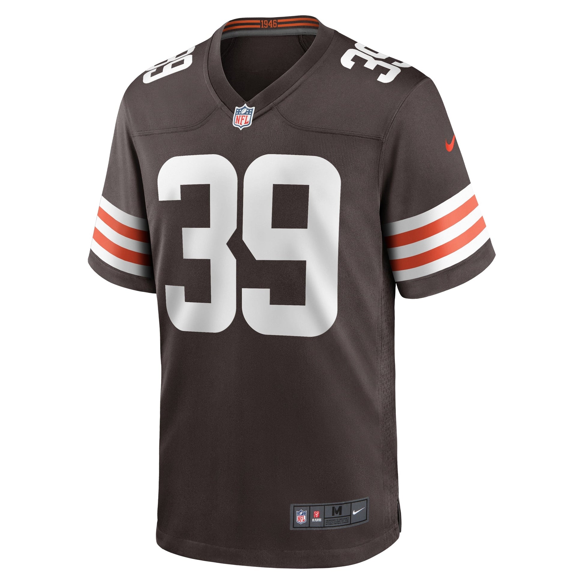 Kenyan Drake Cleveland Browns Nike Game Jersey - Brown football jersey product view 2