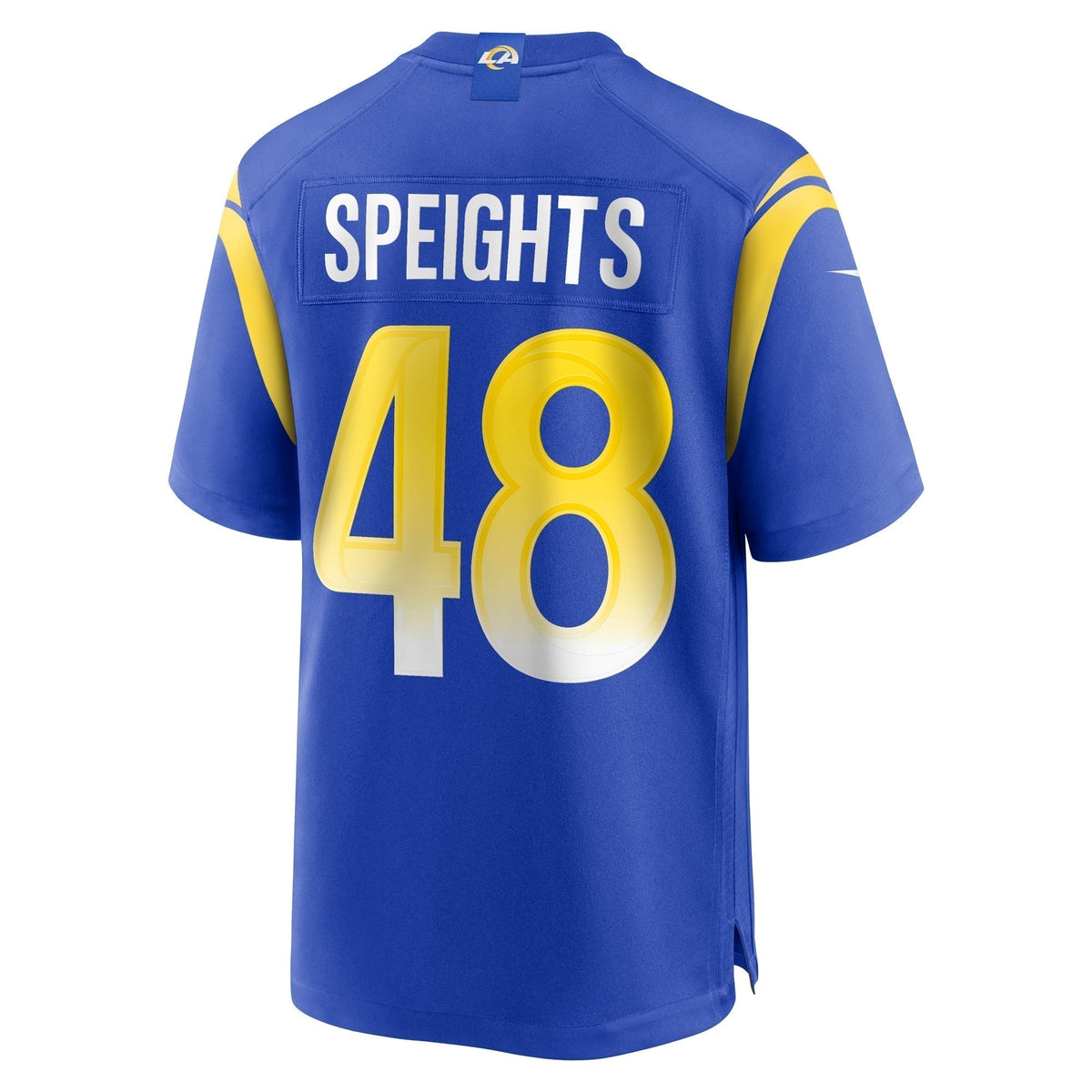 Omar Speights Los Angeles Rams Nike Game Jersey - Royal football jersey product view 3