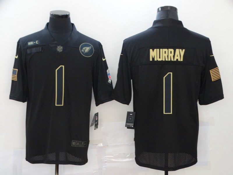 Men's Arizona Cardinals Kyler Murray #1 Black Game Player Jersey1 football jersey product view 1
