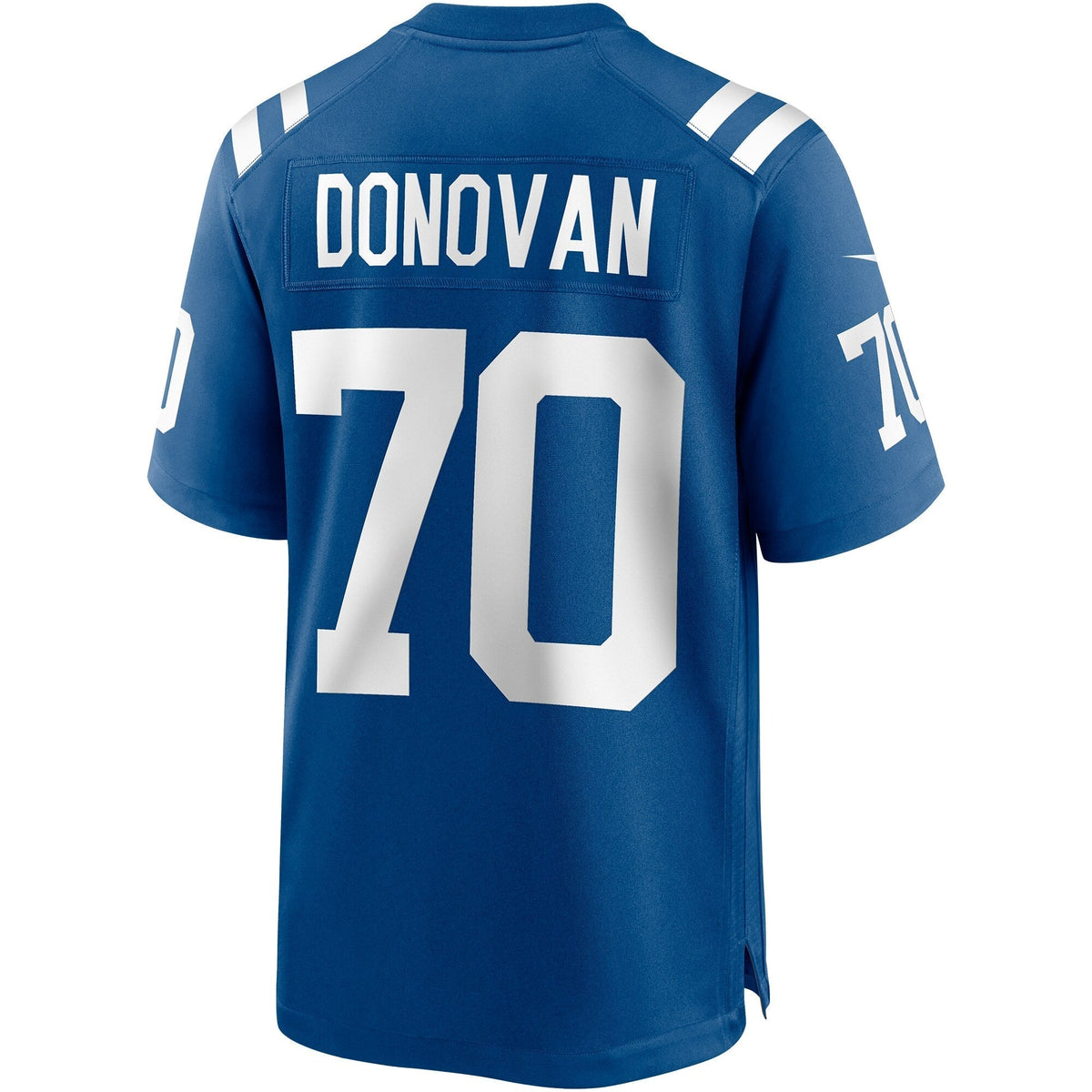 Art Donovan Indianapolis Colts Nike Game Retired Jersey - Royal football jersey product view 3