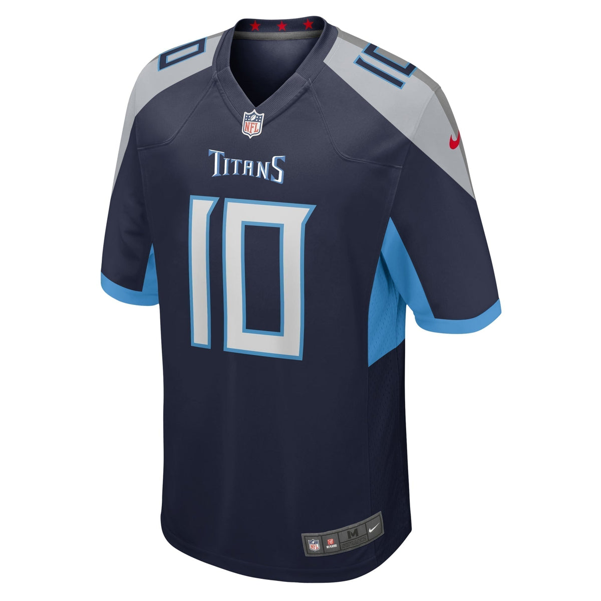DeAndre Hopkins Tennessee Titans Nike Game Jersey - Navy football jersey product view 2