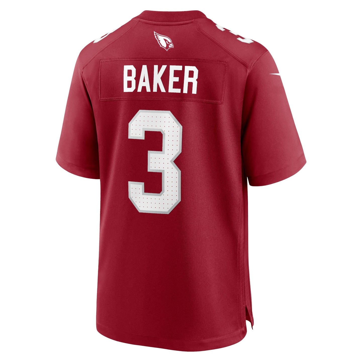 Budda Baker Arizona Cardinals Nike Game Jersey - Cardinal football jersey product view 3